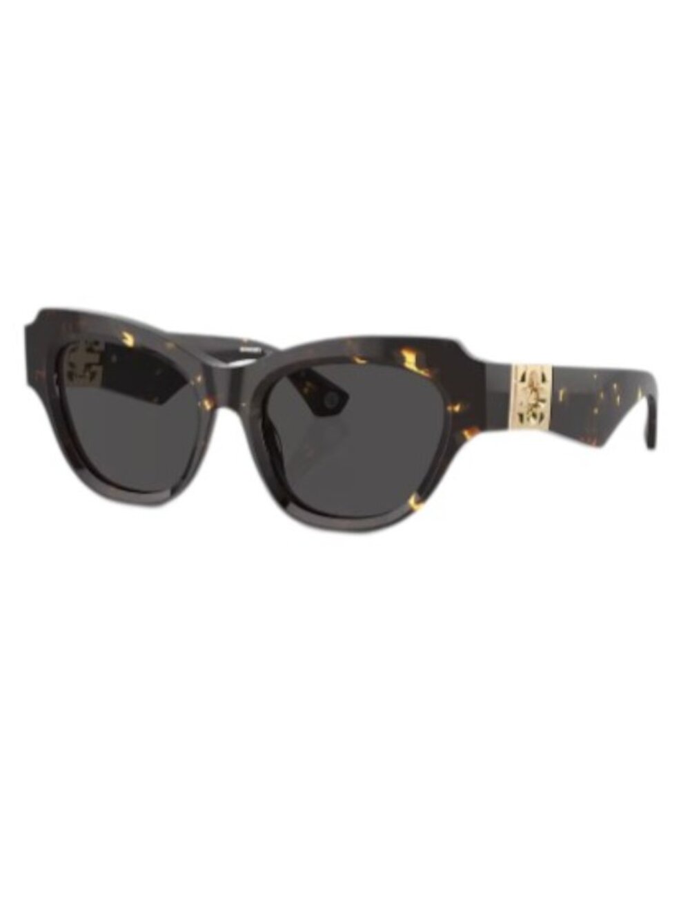 NEW BURBERRY BE4423 4106/87 Dark Havana Grey Sunglasses 52mm